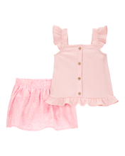 Cargar imagen en el visor de la galería, 2PC PW Skirt Set