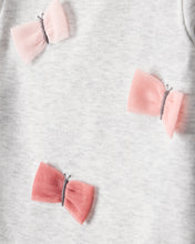 Cargar imagen en el visor de la galería, 2-Piece Butterfly Long-Sleeve Bodysuit & Pant Set - Grey