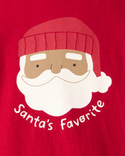 Cargar imagen en el visor de la galería, Santa's Favorite Cotton Graphic Bodysuit - Red