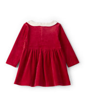Cargar imagen en el visor de la galería, 2-Piece Santa Christmas Holiday Sweater Dress & Tights Set - Red