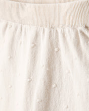 Cargar imagen en el visor de la galería, Bow Cotton Long-Sleeve Sweater & Pant Set - Ivory