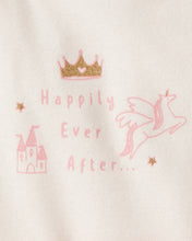 Cargar imagen en el visor de la galería, 3-Piece Unicorn Star Print Cotton Long-Sleeve Bodysuit & Pant Set - Pink/White
