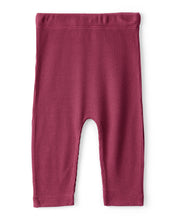 Cargar imagen en el visor de la galería, 2-Pack Deer & Floral Print PurelySoft Pull-On Pants - Burgundy/Pink