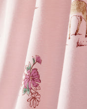 Cargar imagen en el visor de la galería, 2-Pack Deer & Floral Print PurelySoft Pull-On Pants - Burgundy/Pink