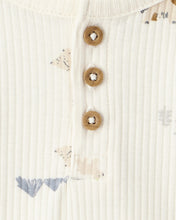 Cargar imagen en el visor de la galería, 3-Pack Elephant Print Long-Sleeve Multipack Bodysuits
