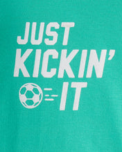 Cargar imagen en el visor de la galería, 2-Piece 'Just Kickin it' Soccer Bodysuit & Pant Set - Green