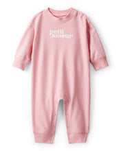Cargar imagen en el visor de la galería, Petit Amour' Cotton Long-Sleeve Jumpsuit - Pink
