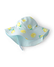 Cargar imagen en el visor de la galería, Reversible Lemon Swim Hat - Blue