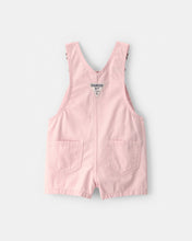 Cargar imagen en el visor de la galería, Heart Pocket Canvas Shortall - Pink