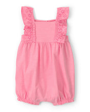 Cargar imagen en el visor de la galería, Eyelet Sleeveless Romper - Pink
