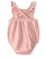 Cargar imagen en el visor de la galería, Baby Girl Sleeveless Bubble Romper - Pink