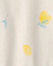 Cargar imagen en el visor de la galería, Lemon Graphic Bodysuit - Ivory