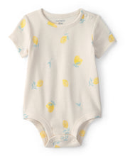 Cargar imagen en el visor de la galería, Lemon Graphic Bodysuit - Ivory