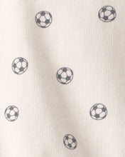 Cargar imagen en el visor de la galería, Soccer French Terry Pullover Sweatshirt - Ivory