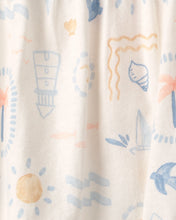 Cargar imagen en el visor de la galería, 2-Pack Beach Cotton Bubble Rompers - Orange/Ivory