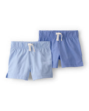 Cargar imagen en el visor de la galería, 2-Pack Fashion Shorts - Blue