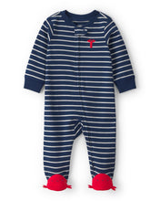 Cargar imagen en el visor de la galería, Lobster 2-Way Zip 100% Cotton Sleep & Play Pajama - Blue