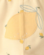 Cargar imagen en el visor de la galería, 3-Piece Lemon Bodysuits & Pant Set - Yellow/White
