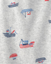 Cargar imagen en el visor de la galería, 5-Pack Nautical Multipack Bodysuits - Red/White/Blue