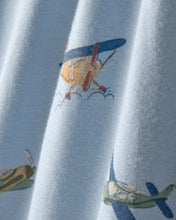 Cargar imagen en el visor de la galería, Plane 2-Way Zip PurelySoft Sleep & Play Pajama - Blue