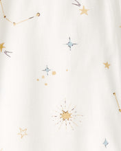Cargar imagen en el visor de la galería, Constellation 2-Way Zip PurelySoft Sleep & Play Pajama - Cream