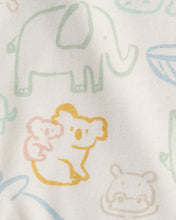 Cargar imagen en el visor de la galería, 5-Pack Animals Multipack Bodysuits - Ivory/Tan