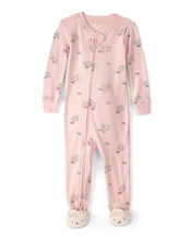 Cargar imagen en el visor de la galería, Easter Bunny 100% Cotton Snug Fit 1-Piece Pajama Set - Pink