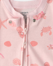 Cargar imagen en el visor de la galería, Seashell 100% Cotton Snug Fit 1-Piece Pajama - Pink