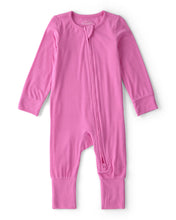 Cargar imagen en el visor de la galería, PurelySoft 2-Way Zip Snug Fit Sleep & Play Pajamas - Pink