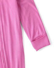 Cargar imagen en el visor de la galería, PurelySoft 2-Way Zip Snug Fit Sleep & Play Pajamas - Pink