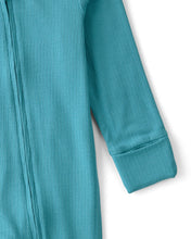 Cargar imagen en el visor de la galería, PurelySoft 2-Way Zip Snug Fit Sleep & Play Pajamas - Blue