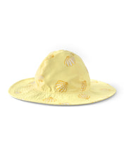 Cargar imagen en el visor de la galería, Seashell Reversible Swim Hat - Yellow