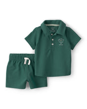 Cargar imagen en el visor de la galería, 2-Piece Top & Short Set - Green