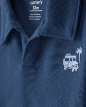 Cargar imagen en el visor de la galería, 2-Piece Car Top & Short Set - Blue