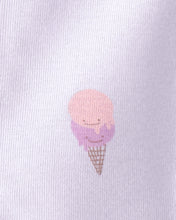 Cargar imagen en el visor de la galería, 2-Pack Ice Cream Sleep & Play Pajamas - Purple/Blue