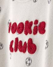 Cargar imagen en el visor de la galería, 'Rookie Club' French Terry Jumpsuit - Ivory