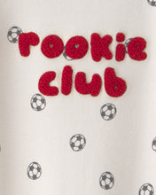 Cargar imagen en el visor de la galería, 'Rookie Club' French Terry Jumpsuit - Ivory