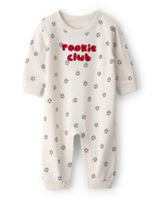 Cargar imagen en el visor de la galería, 'Rookie Club' French Terry Jumpsuit - Ivory