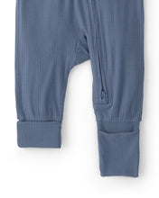 Cargar imagen en el visor de la galería, 2-Way Zip PurelySoft Sleep & Play Pajama - Blue