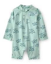 Cargar imagen en el visor de la galería, Boat Long-Sleeve Rashguard - Turquoise