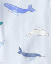 Cargar imagen en el visor de la galería, 2-Pack Whale PurelySoft Long-Sleeve Multipack Bodysuits - Blue