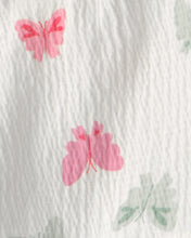 Cargar imagen en el visor de la galería, 2-Piece Butterfly Top & Short Set - Green/White