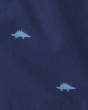 Cargar imagen en el visor de la galería, 2-Piece Dinosaur Polo & Short Set - Navy/Grey