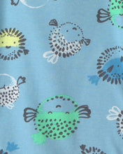 Cargar imagen en el visor de la galería, Pijama De 4 Piezas 100% Algodón De Peces Globo