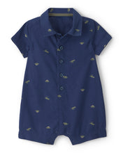 Cargar imagen en el visor de la galería, Dinosaur Romper - Navy Blue