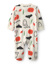 Cargar imagen en el visor de la galería, Halloween 2-Way Zip 100% Cotton Sleep & Play Pajamas - Cream