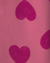 Cargar imagen en el visor de la galería, 2-Piece Heart Fleece Layering Set - Red/Pink