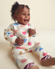 Cargar imagen en el visor de la galería, 3-Piece Heart 'I Love Daddy' Fleece Layering Set