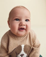 Cargar imagen en el visor de la galería, 2-Piece Dog Sweater Top & Pant Set - Brown/Green
