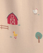 Cargar imagen en el visor de la galería, Farm 100% Cotton 2-Way Zip Sleep & Play Pajamas - Beige